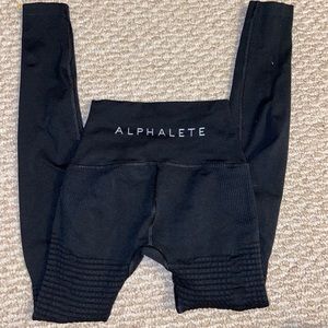 Black Alphalete Leggings